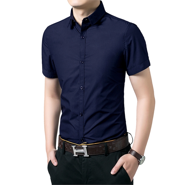 Памучни летни мъжки ризи с къс ръкав - 5 модела 