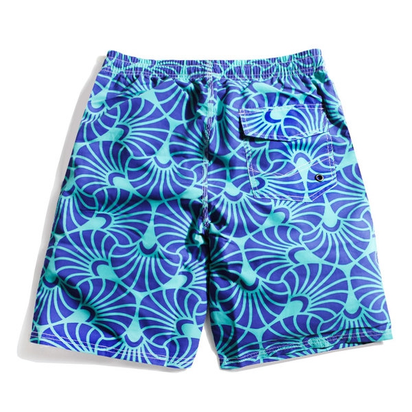 Αντρικό μαγιό που στεγνώνει γρήγορα και αδιάβροχη σε μπλε χρώμα