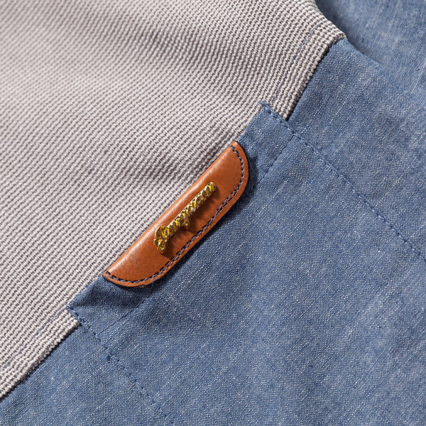 Ανδρικά κοντομάνικα βαμβακερα καλοκαιρινά ποκάμισα  σε μπλε και μπεζ χρώμα