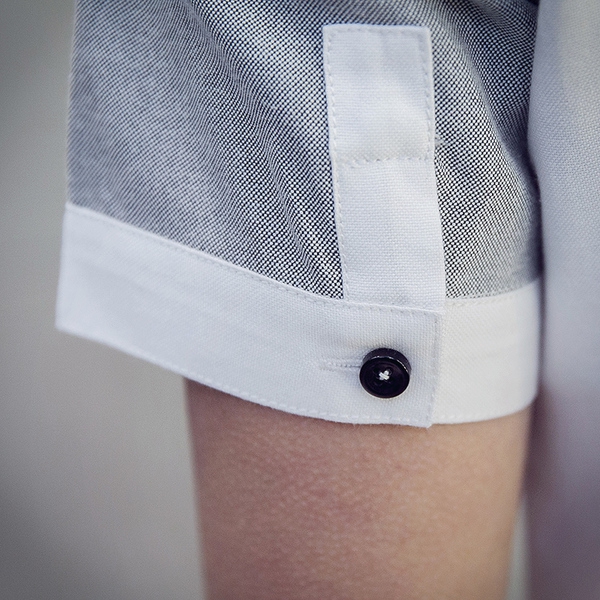 Мъжки цветни  ризи тип слим с къс ръкав - 10 модела 