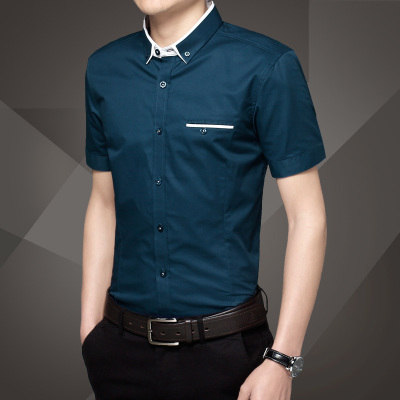 Летни цветни мъжки ризи с къс ръкав  -  7 модела 