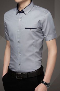 Καλοκαιρινά  ανδρικά πουκάμισα  με κοντό μανίκι - 7 μοντέλα