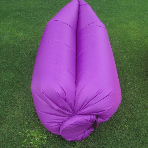 Надувам преносим сгъваем чувал за туризъм - плаж и планина - син, жълт, лилав, зелен за мъже, жени и деца