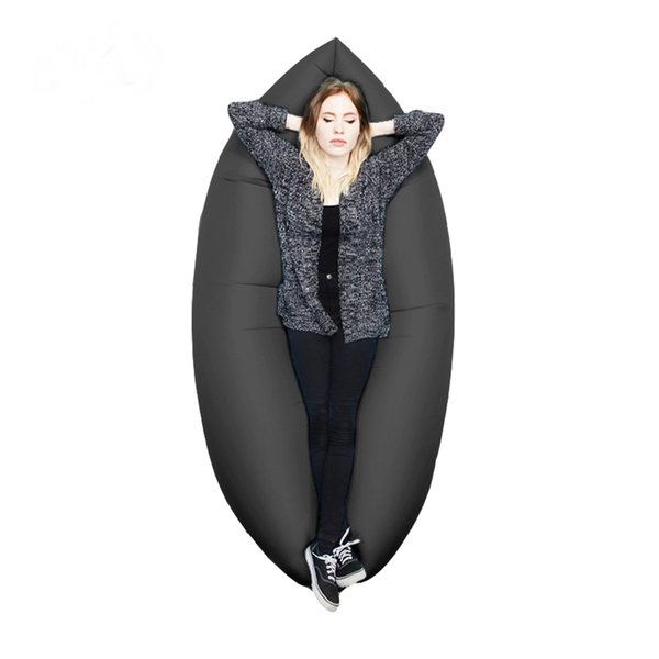 Туристически надуваеми преносими дивани - за плаж и планина, за мъже и жени: жълт, лилав, черен