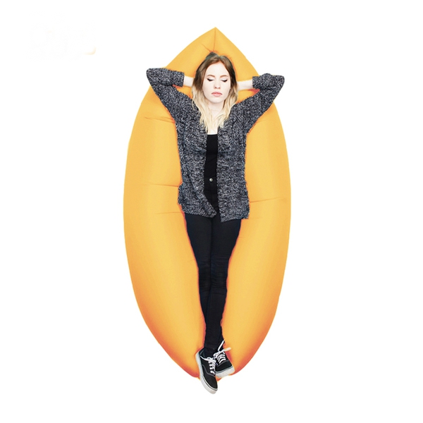 Туристически надуваеми преносими дивани - за плаж и планина, за мъже и жени: жълт, лилав, черен