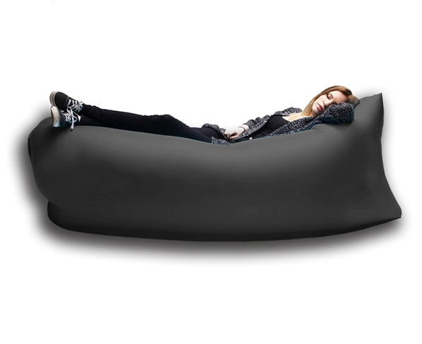 Туристически надуваеми преносими дивани - за плаж и планина, за мъже и жени: жълт, лилав, черен