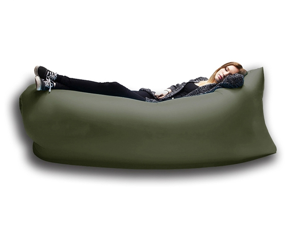 Туристически надуваеми преносими дивани - за плаж и планина, за мъже и жени: жълт, лилав, черен