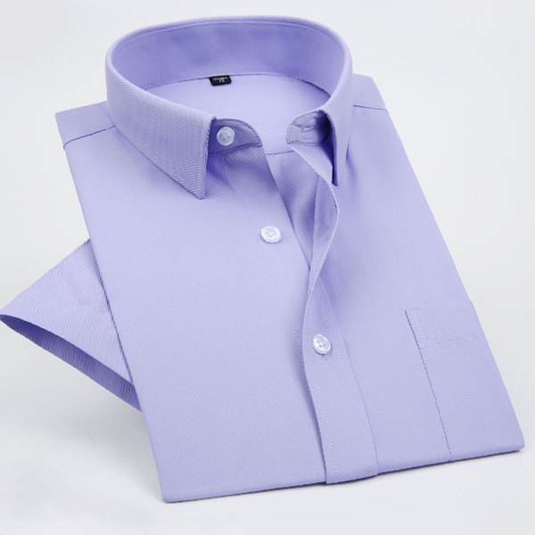 Тънки мъжки ризи с къс ръкав - 11 модела 