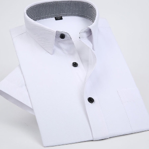 Тънки мъжки ризи с къс ръкав - 11 модела 