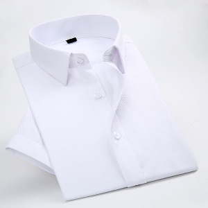 Тънки мъжки ризи с къс ръкав - 11 модела 