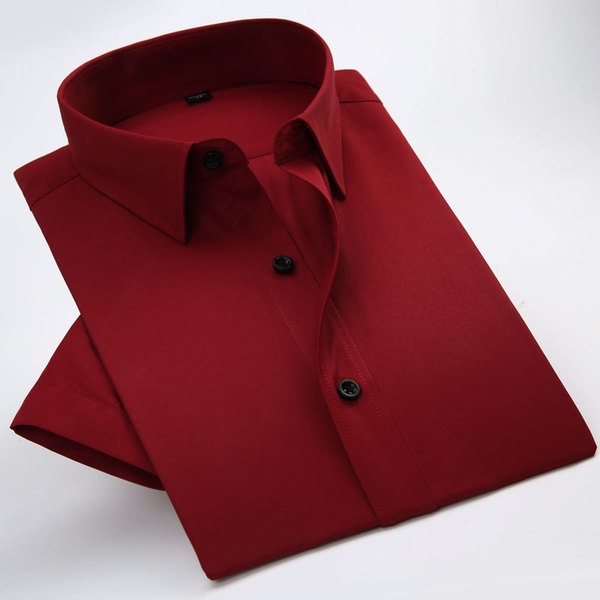 Тънки мъжки ризи с къс ръкав - 11 модела 