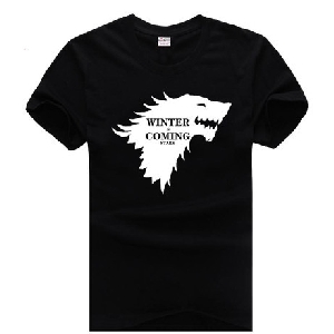 Άντρας T της σειράς Game of Thrones λατρεία - 5 χρώματα - Winter is coming