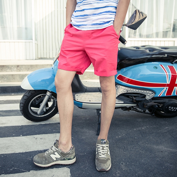 Мъжки летни плътни  къси панталони  - 9 модела 