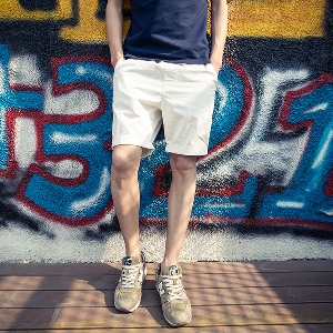 Мъжки летни плътни  къси панталони  - 9 модела 