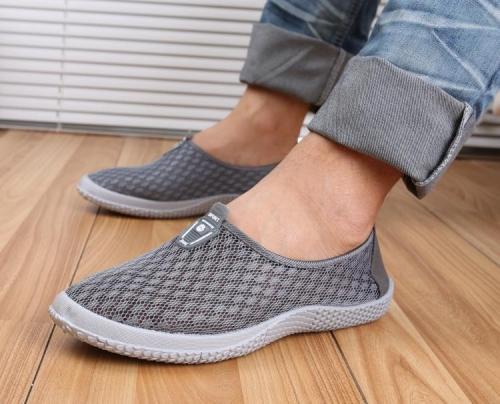 Летни мъжки  мокасини 2 модела 3 цвята