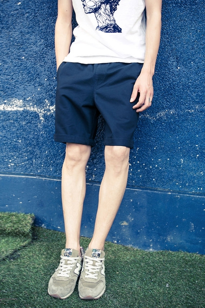 Σορτς αντρικά με τσέπες: Πορτοκαλί, Μπλε, Πράσινο, Ροζ, Λευκό, Μπεζ