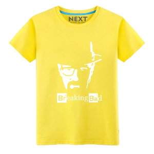 Ανδρικά T-Shirts της σειράς Breaking Bad - γκρι, μαύρο, κόκκινο, κίτρινο, πράσινο και μπλε χρώματα
