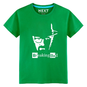 Мъжки тениски на сериала Breaking Bad - в сив,черен,червен,жълт,зелен и син цвята