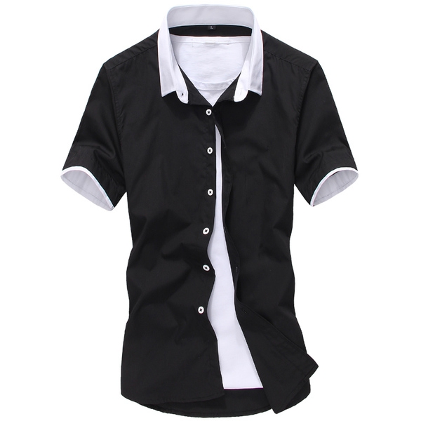 Тънки цветни мъжки ризи с къс ръкав подходящи за лятото