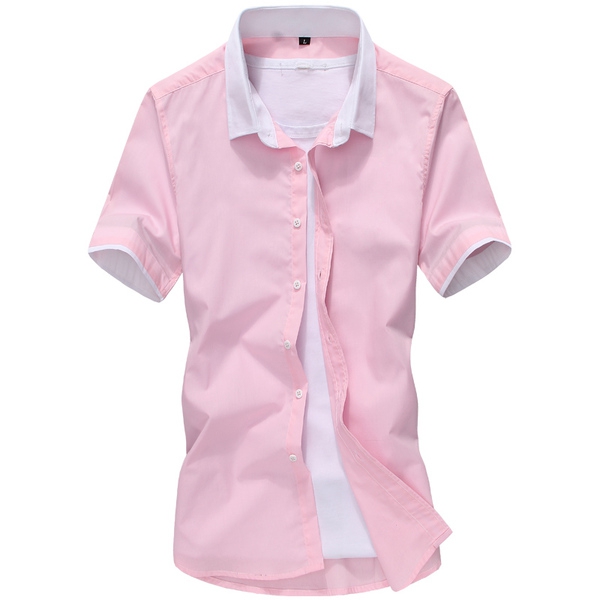 Тънки цветни мъжки ризи с къс ръкав подходящи за лятото