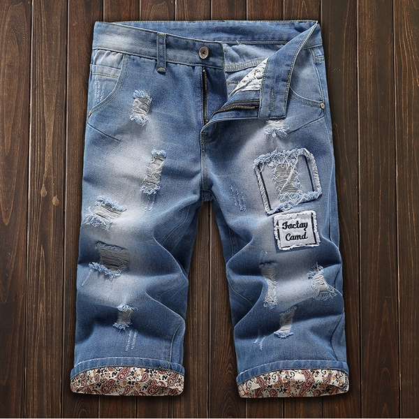 Къси мъжки дънки: 4модела