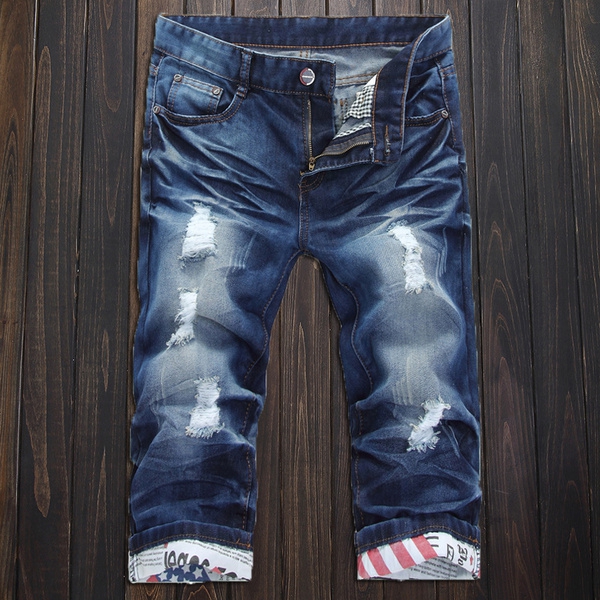 Къси мъжки дънки: 4модела