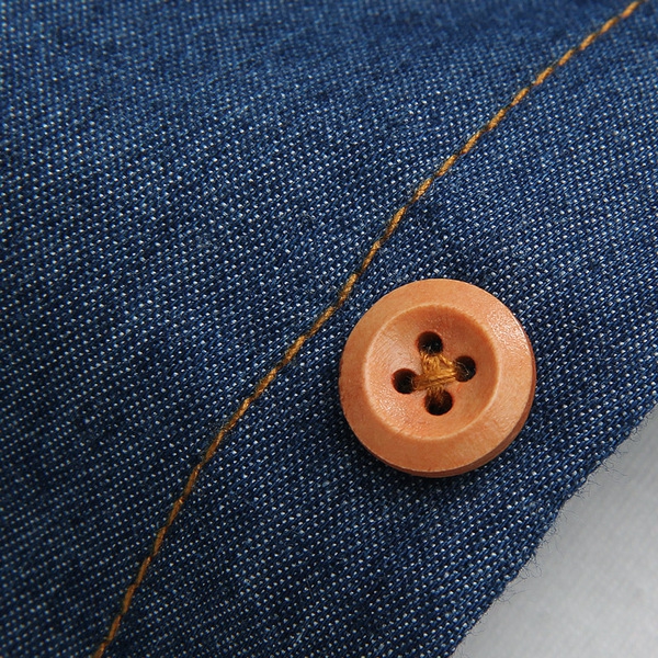 Летни мъжки ризи изработени от деним и памук - 3 модела 