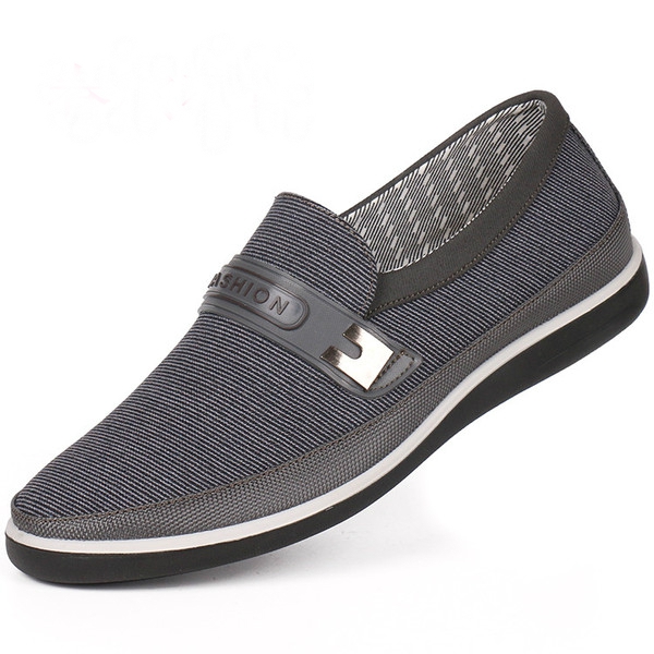 Мъжки летни мрежести мокасини - кафяви, сини, черни - меки и удобни