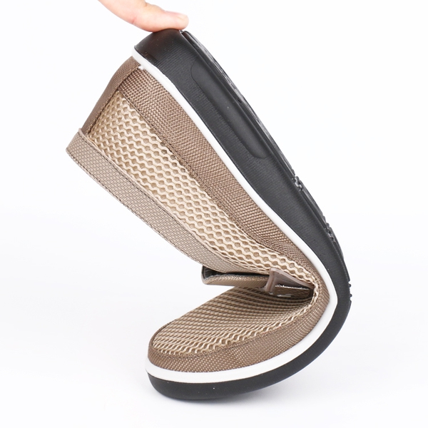 Мъжки летни мрежести мокасини - кафяви, сини, черни - меки и удобни
