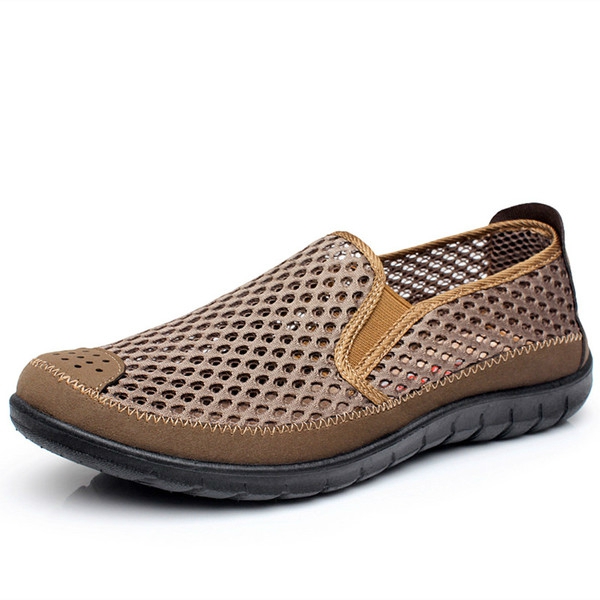 Мъжки мрежести мокасини 2 модела 