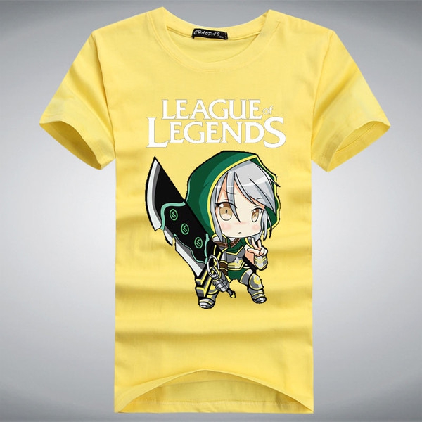 Мъжки памучни тениски с различни щампи и цветове