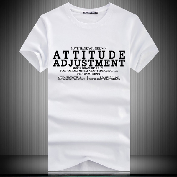 Мъжки памучни тениски с различни щампи и цветове