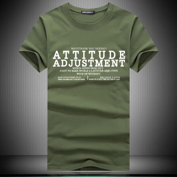 Мъжки памучни тениски с различни щампи и цветове