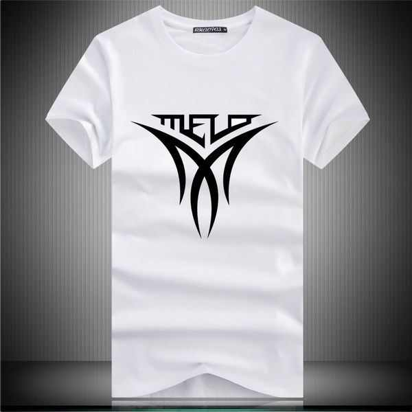 Мъжки памучни тениски с различни щампи и цветове