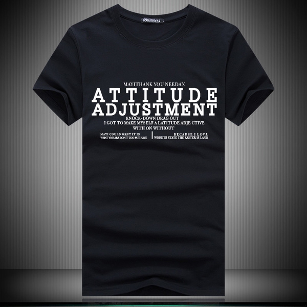 Мъжки памучни тениски с различни щампи и цветове