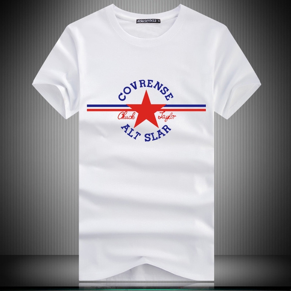 Мъжки памучни тениски с различни щампи и цветове