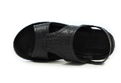 Мъжки черни летни плажни леки сандали