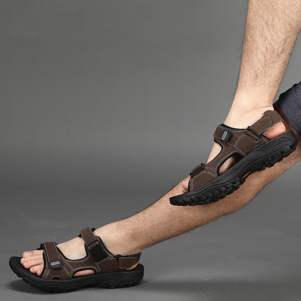 Спортни мъжки сандали от изкуствена кожа - 3 модела 