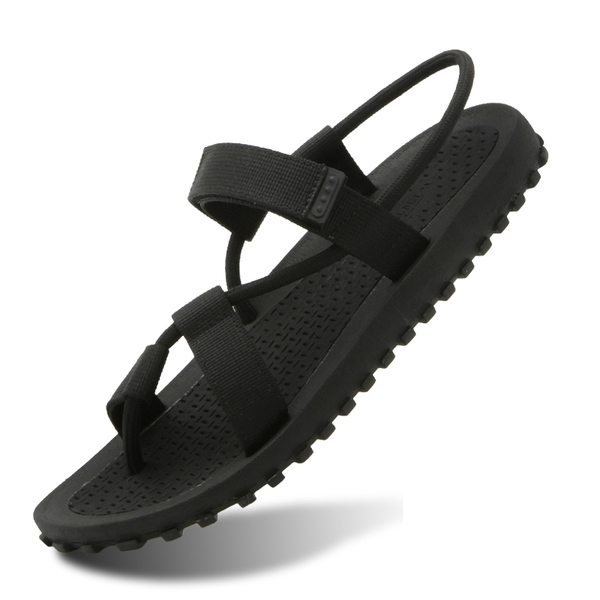 Мъжки летни плажни сандали - 5 модела - черни, червени, цветни