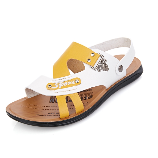 Мъжки сандали в 6 цветови комбинации.