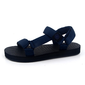 Мъжки летни сандали за плаж и ежедневие - черни, бели, сини, бежови, зелени и червени