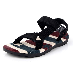 Мъжки летни отворени сандали - цветни модели за ежедневие и плаж 
