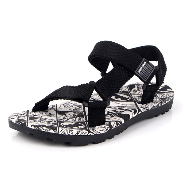 Мъжки летни отворени сандали - цветни модели за ежедневие и плаж 