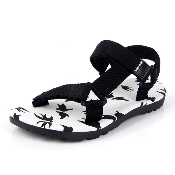 Мъжки летни отворени сандали - цветни модели за ежедневие и плаж 