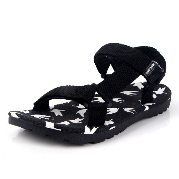 Мъжки летни отворени сандали - цветни модели за ежедневие и плаж 