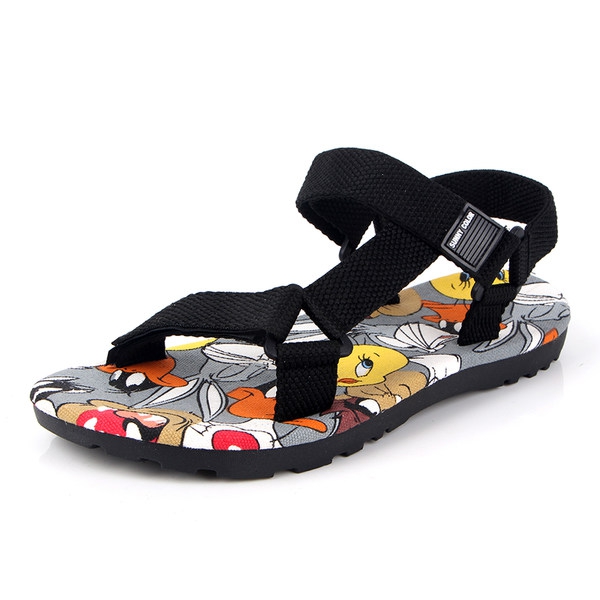 Мъжки летни отворени сандали - цветни модели за ежедневие и плаж 