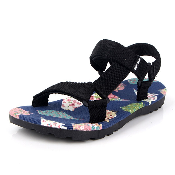 Мъжки летни отворени сандали - цветни модели за ежедневие и плаж 