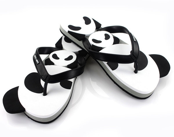 Ανδρικά για το καλοκαίρι ανοιχτή σανδάλια - Panda άνθρωπος - ανοικτή και μη σιδηρούχα
