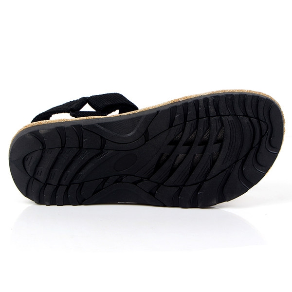 Мъжки плажни и ежедневни летни сандали от отворен тип - три модела: бели, черни и червени с лепки