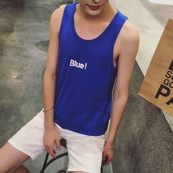 Мъжки памучни потници в бял,черен,червен,зелен и син цвят.